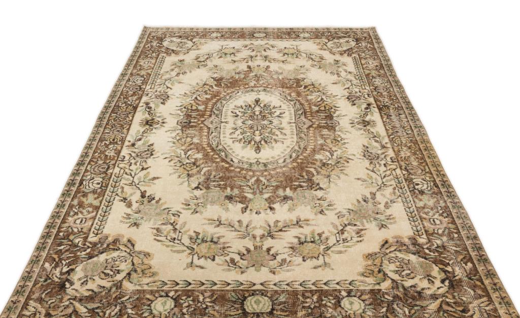 Apex Vintage Halı Bej 17102 170 x 267 cm