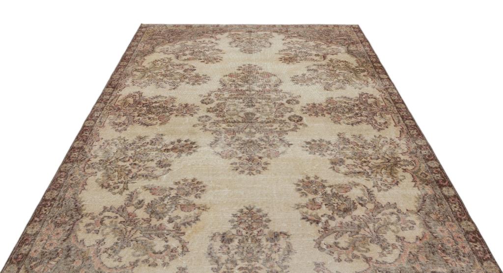 Apex Vintage Halı Bej 19258 196 x 300 cm