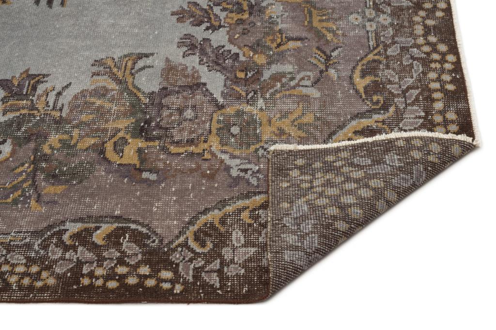 Apex Vintage Halı Gri 17015 184 x 300 cm