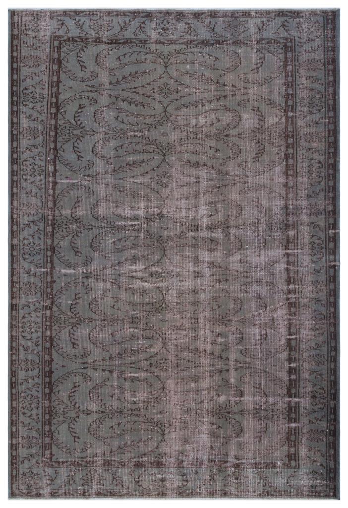 Apex Vintage Halı Gri 27373 190 x 277 cm