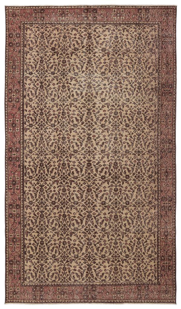 Apex Vintage Halı Kahve 9628 158 x 272 cm