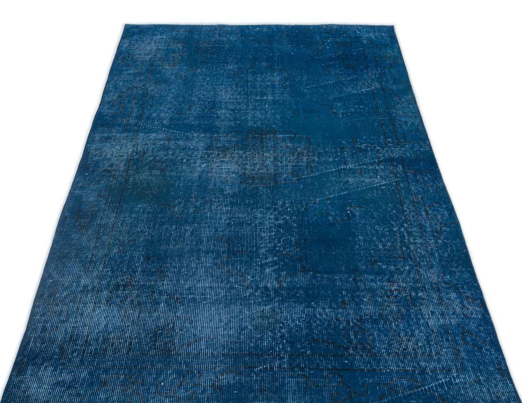 Apex Vintage Halı Mavi 17662 110 x 202 cm