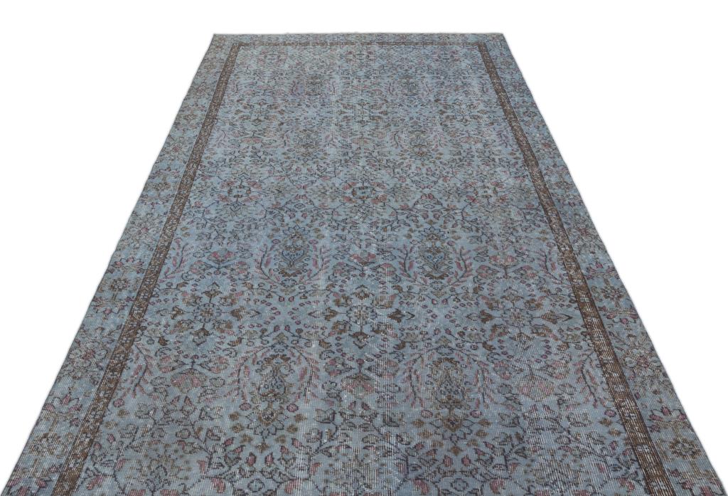 Apex Vintage Halı Mavi 19509 164 x 295 cm
