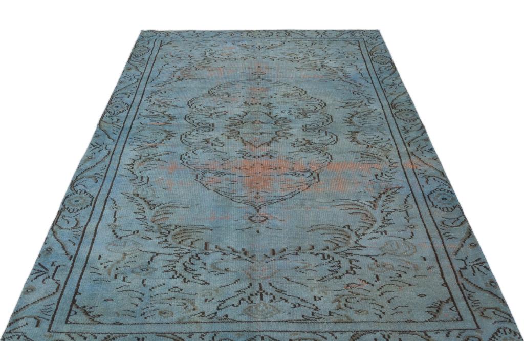 Apex Vintage Halı Mavi 19618 163 x 295 cm