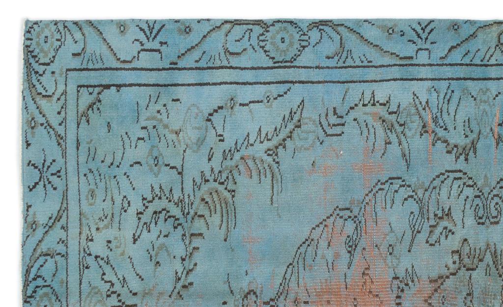 Apex Vintage Halı Mavi 19618 163 x 295 cm