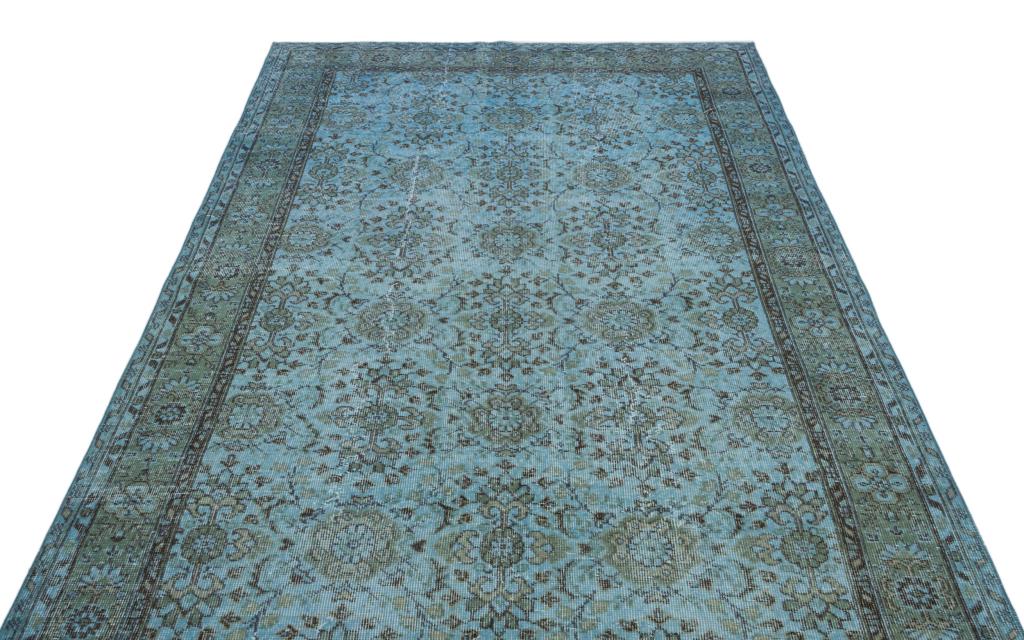 Apex Vintage Halı Mavi 23393 171 x 295 cm