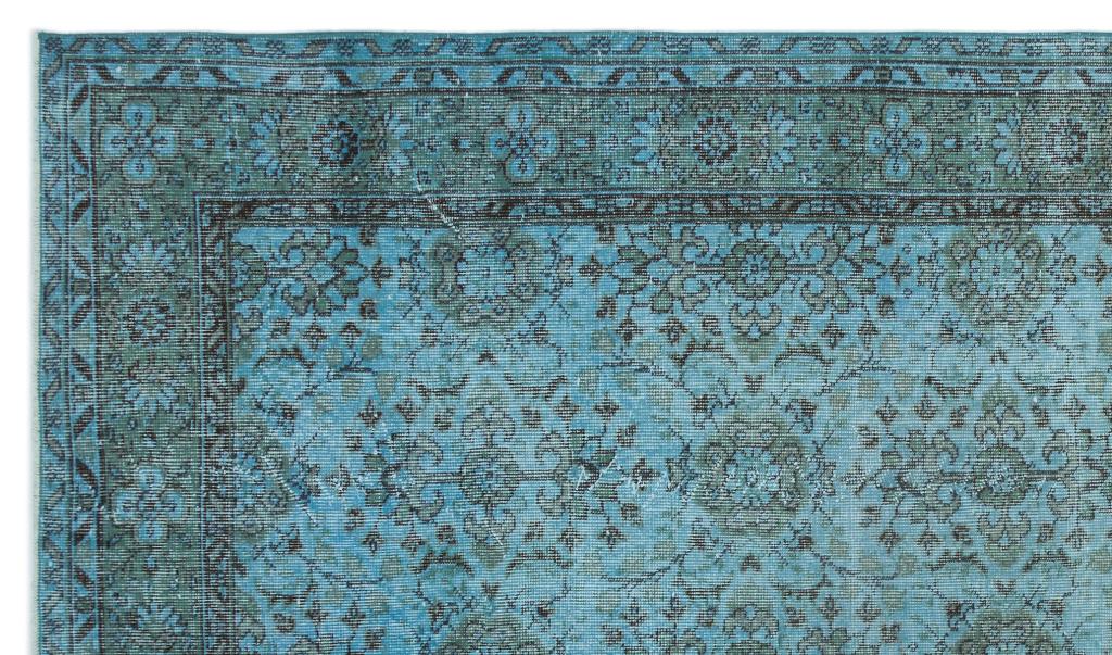 Apex Vintage Halı Mavi 23393 171 x 295 cm