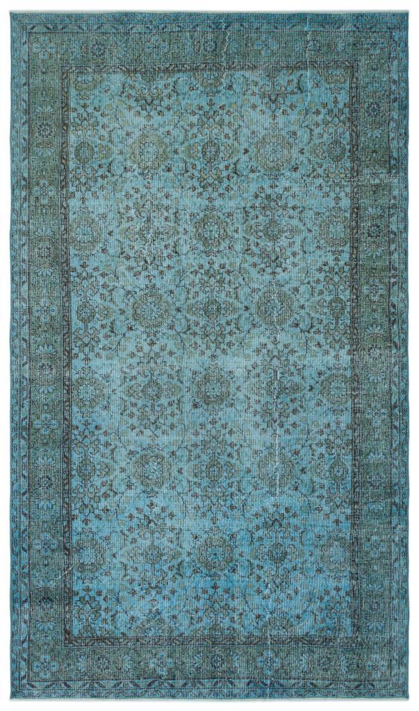 Apex Vintage Halı Mavi 23393 171 x 295 cm