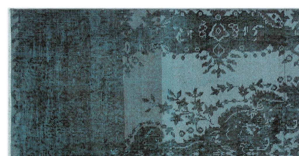 Apex Vintage Halı Mavi 23591 111 x 218 cm