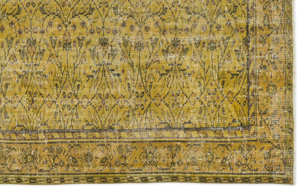 Apex Vintage Halı Sarı 14002 173 x 280 cm