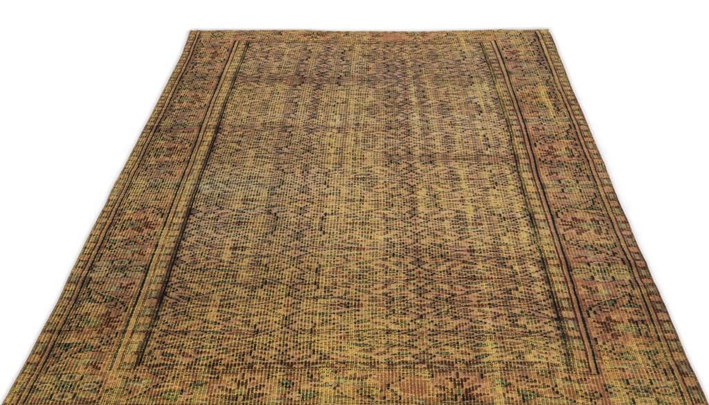 Apex Vintage Halı Sarı 14583 160 x 260 cm