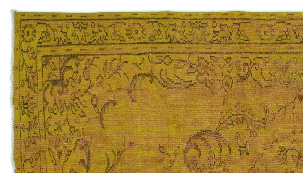 Apex Vintage Halı Sarı 22856 151 x 274 cm
