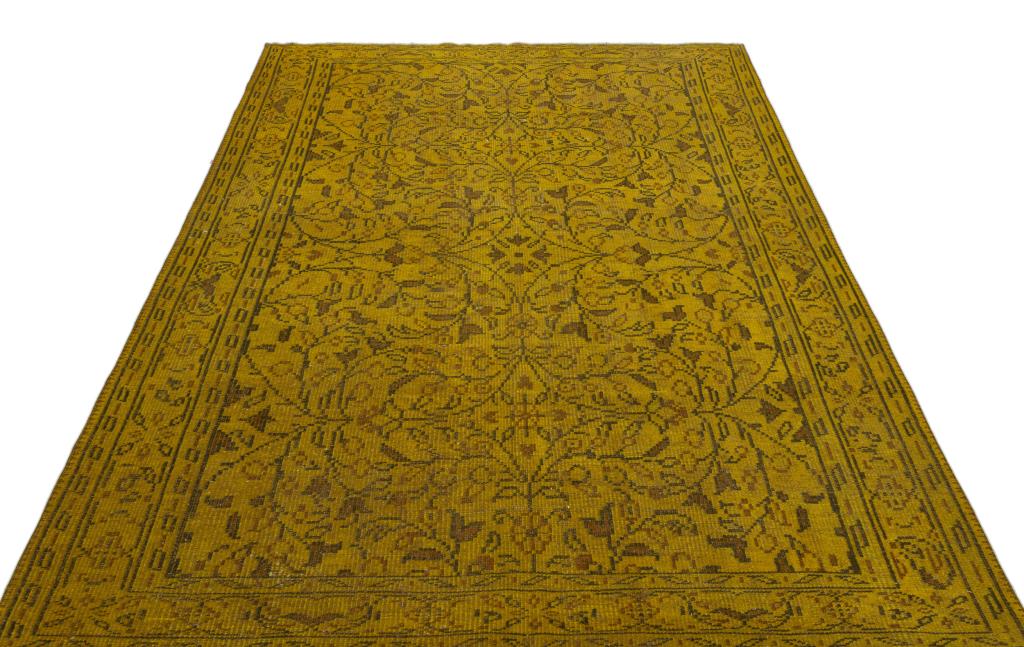 Apex Vintage Halı Sarı 22968 184 x 265 cm