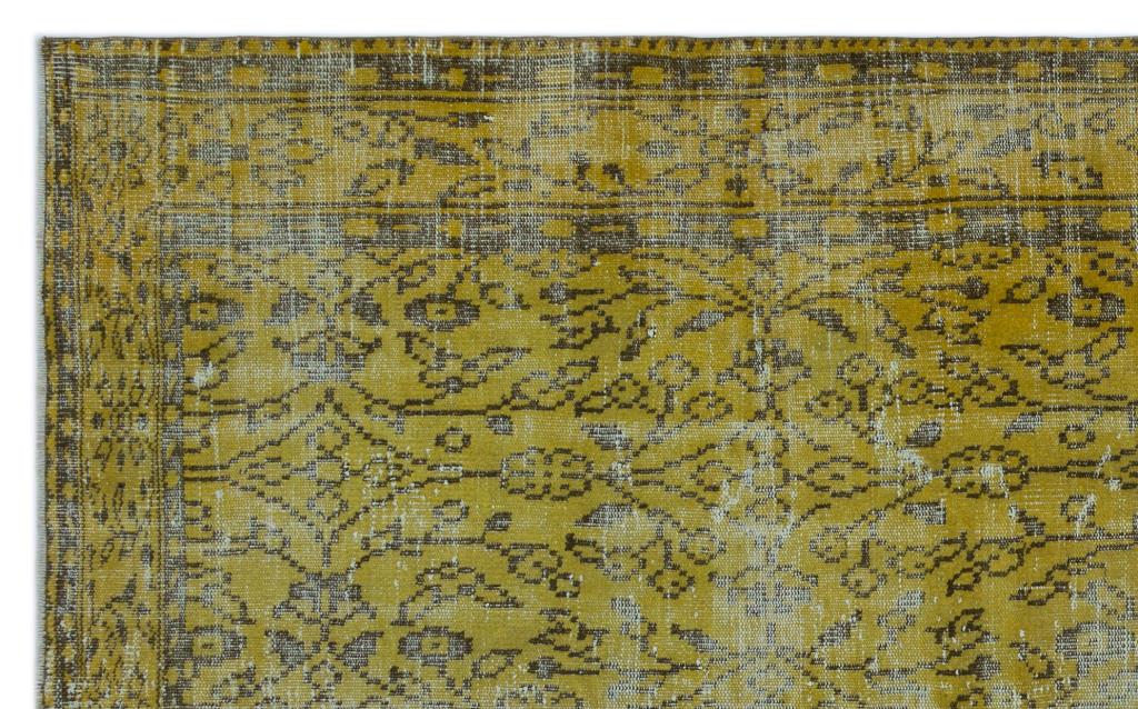 Apex Vintage Halı Sarı 23665 180 x 287 cm