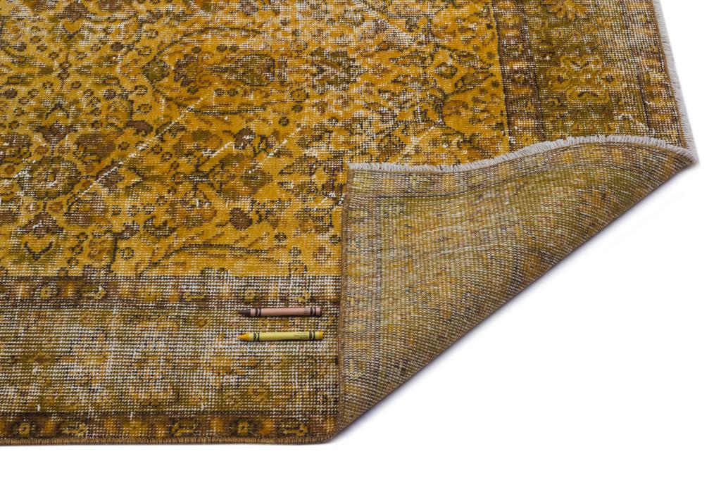 Apex Vintage Halı Sarı 23666 166 x 272 cm
