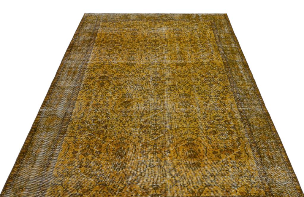 Apex Vintage Halı Sarı 23666 166 x 272 cm