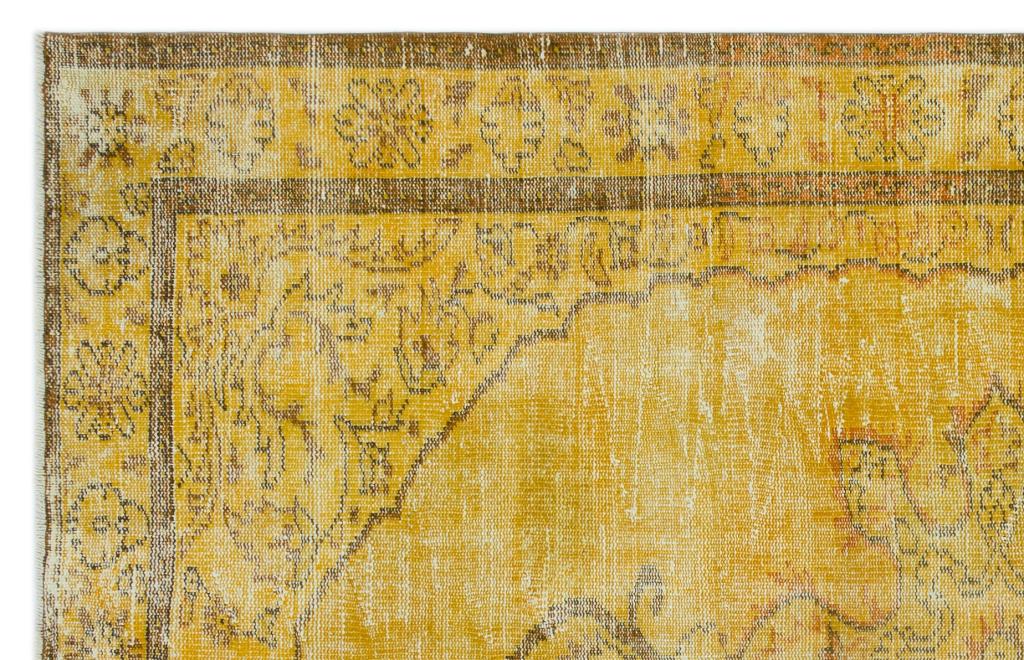 Apex Vintage Halı Sarı 24304 169 x 265 cm