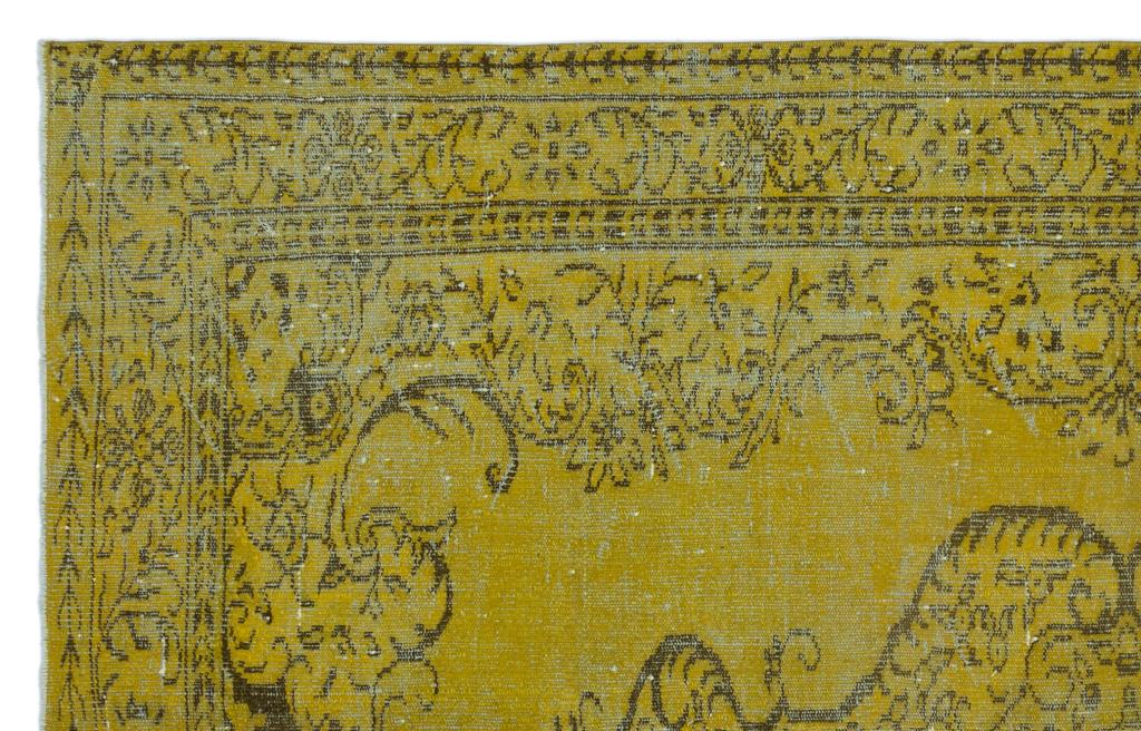 Apex Vintage Halı Sarı 25643 178 x 291 cm
