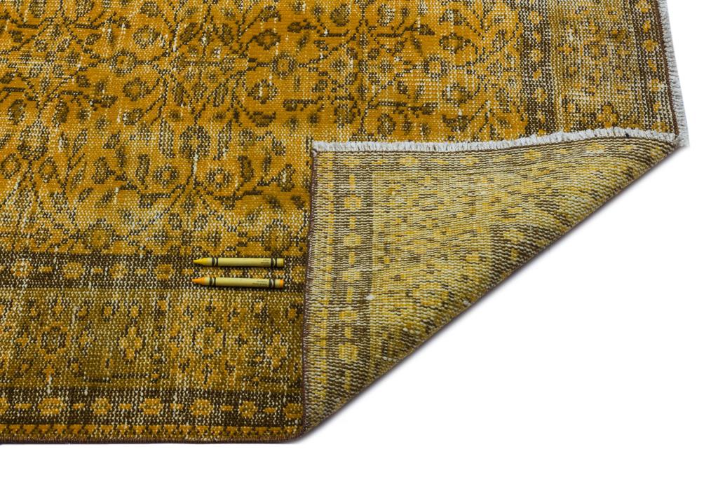 Apex Vintage Halı Sarı 25732 157 x 284 cm