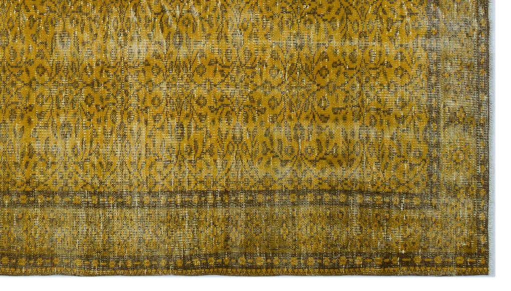 Apex Vintage Halı Sarı 25732 157 x 284 cm