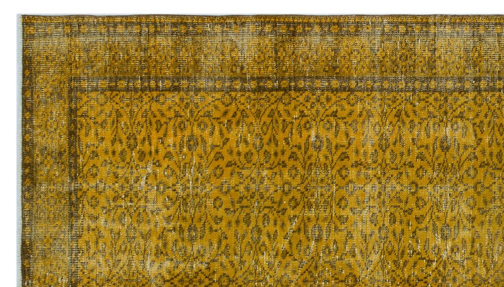 Apex Vintage Halı Sarı 25732 157 x 284 cm