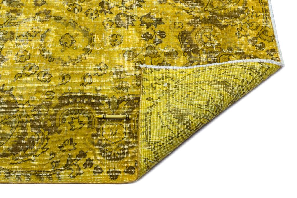 Apex Vintage Halı Sarı 27204 156 x 255 cm