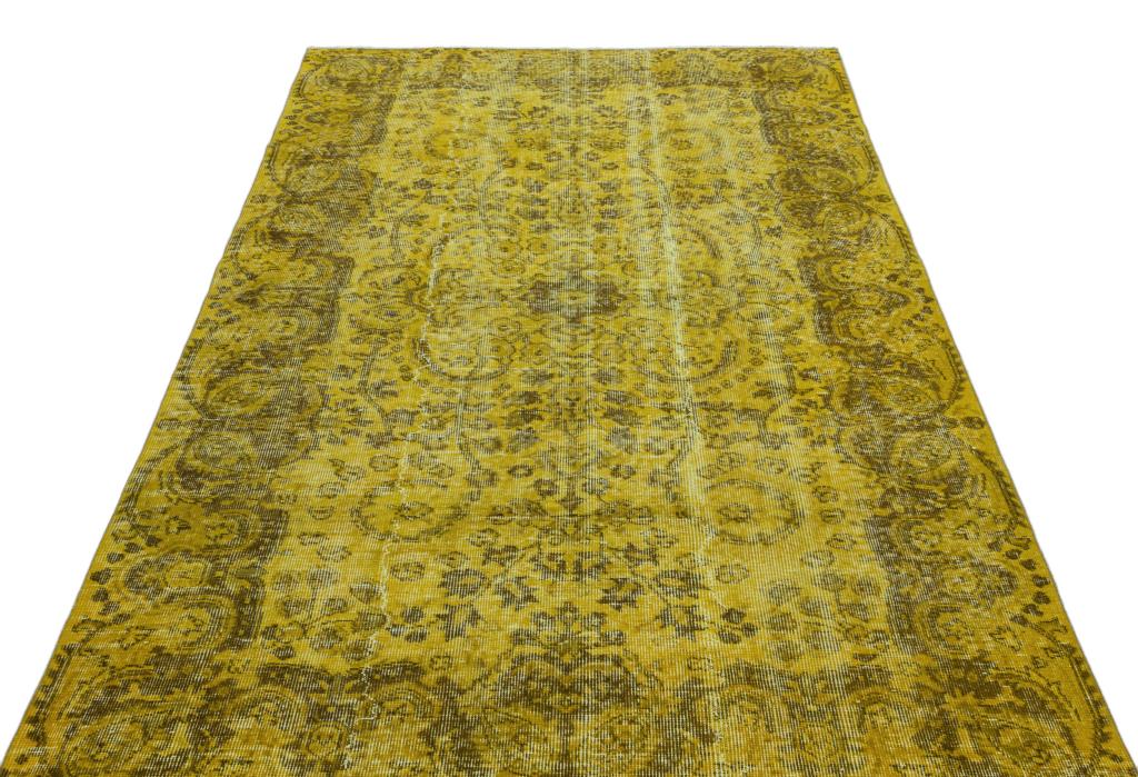 Apex Vintage Halı Sarı 27204 156 x 255 cm