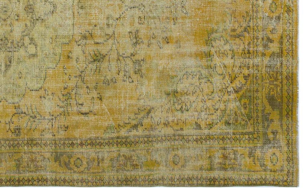 Apex Vintage Halı Sarı 27394 185 x 294 cm