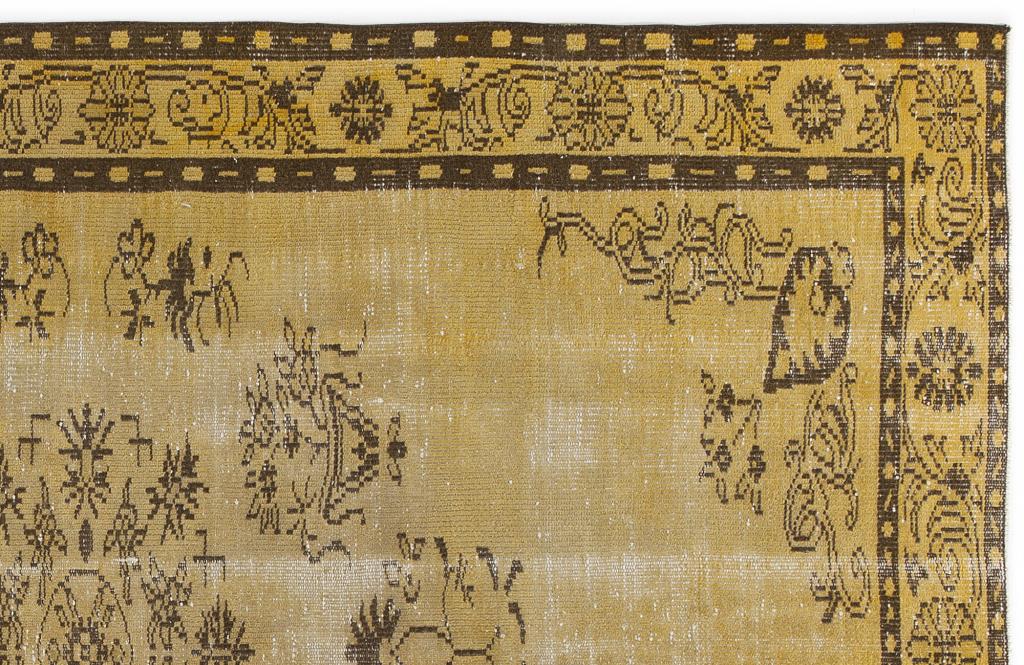 Apex Vintage Halı Sarı 4880 178 x 271 cm