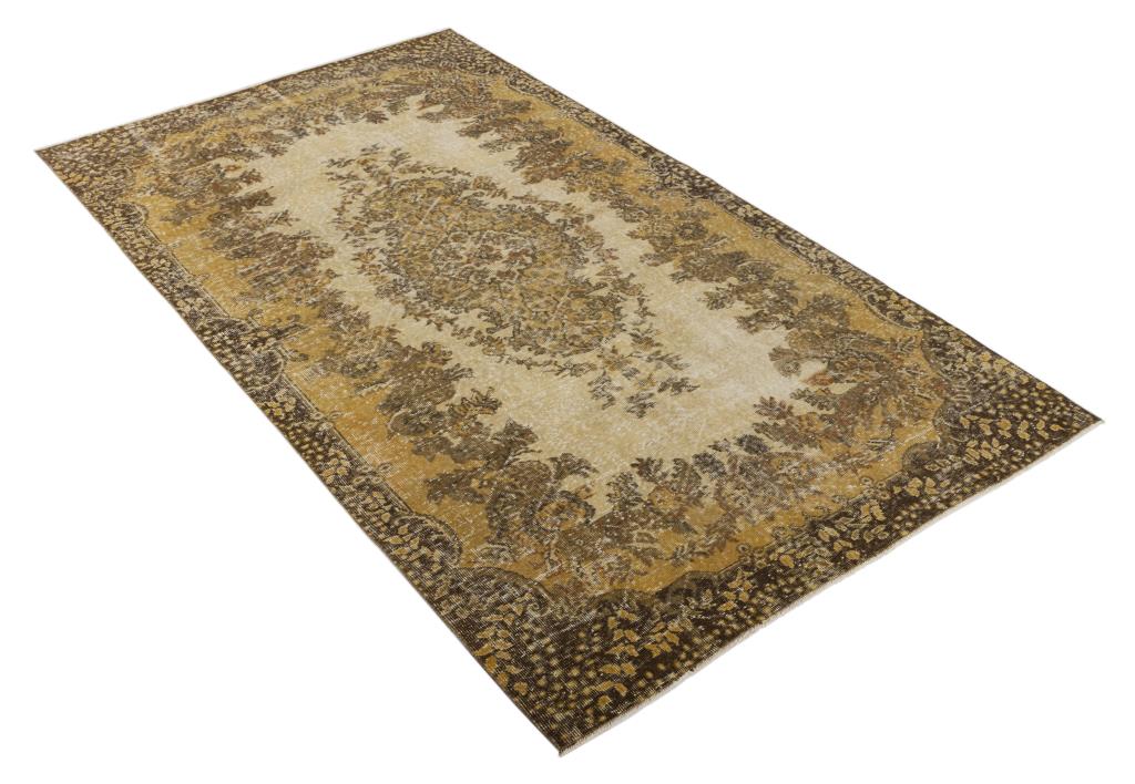 Apex Vintage Halı Sarı 8064 161 x 287 cm