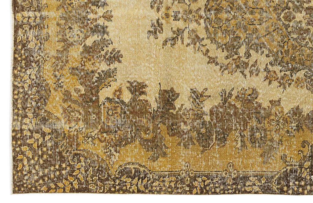 Apex Vintage Halı Sarı 8064 161 x 287 cm
