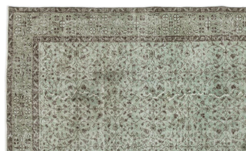 Apex Vintage Halı Yeşil 13517 164 x 274 cm