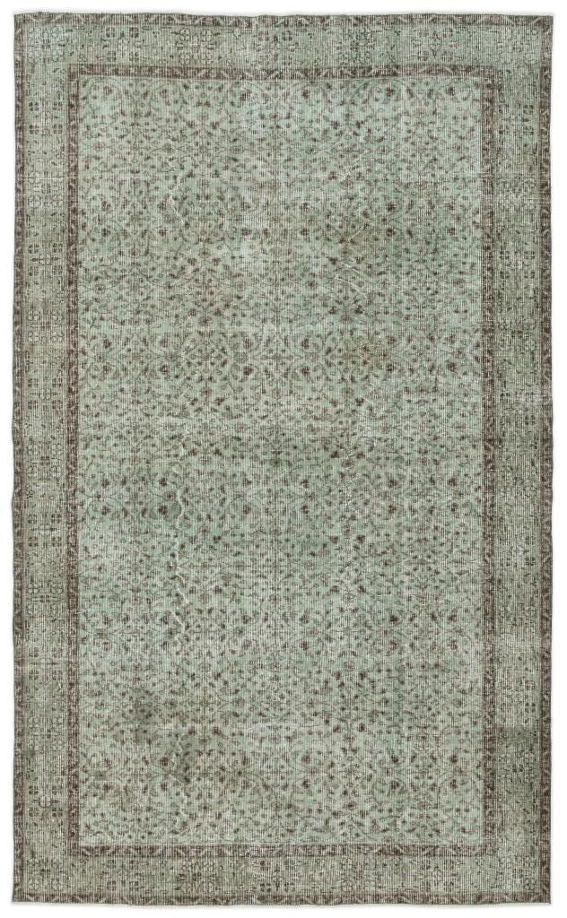 Apex Vintage Halı Yeşil 13517 164 x 274 cm
