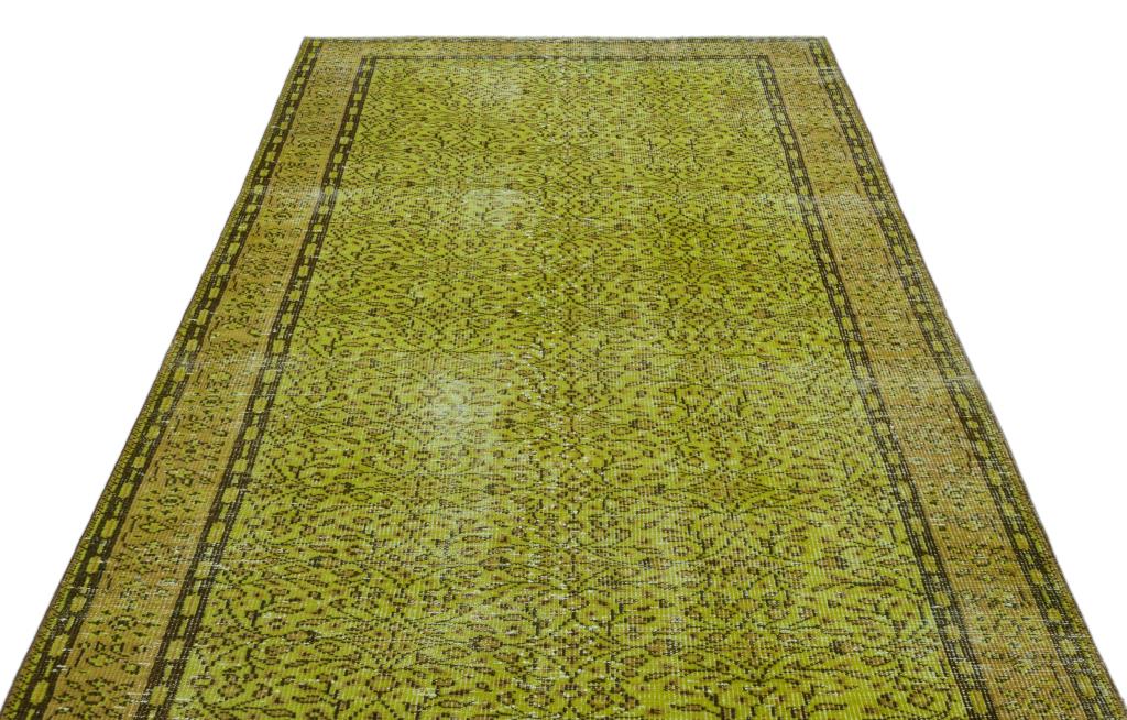Apex Vintage Halı Yeşil 24237 163 x 278 cm