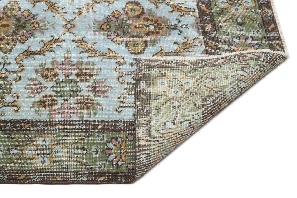 Apex Vintage Halı Yeşil 24346 173 x 279 cm