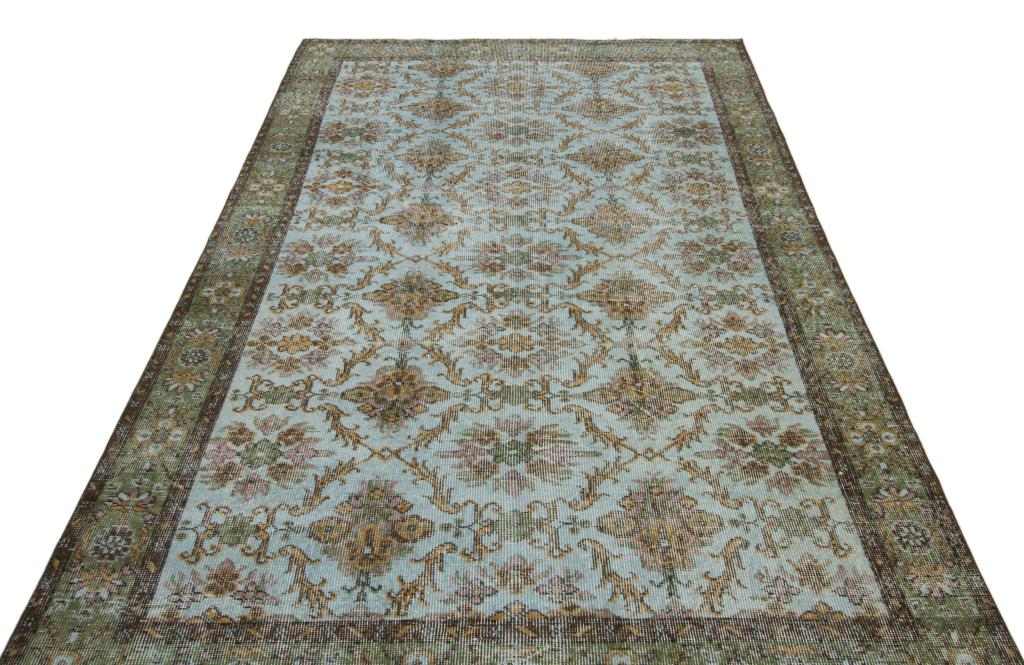 Apex Vintage Halı Yeşil 24346 173 x 279 cm