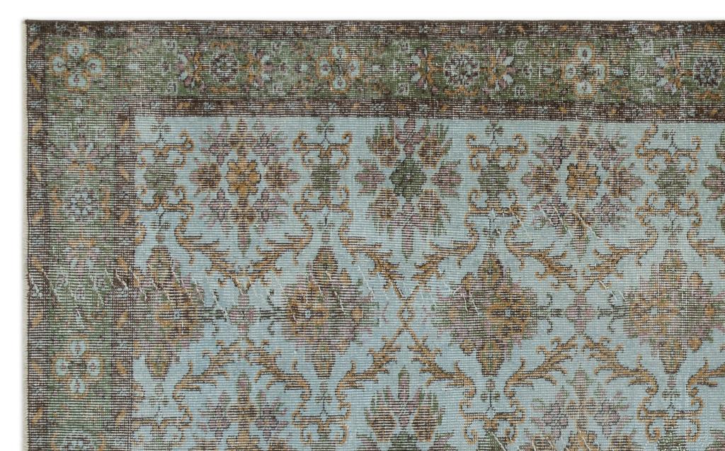 Apex Vintage Halı Yeşil 24346 173 x 279 cm