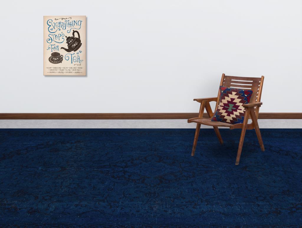 Apex Vintage XLarge Mavi 24556 262 x 390 cm
