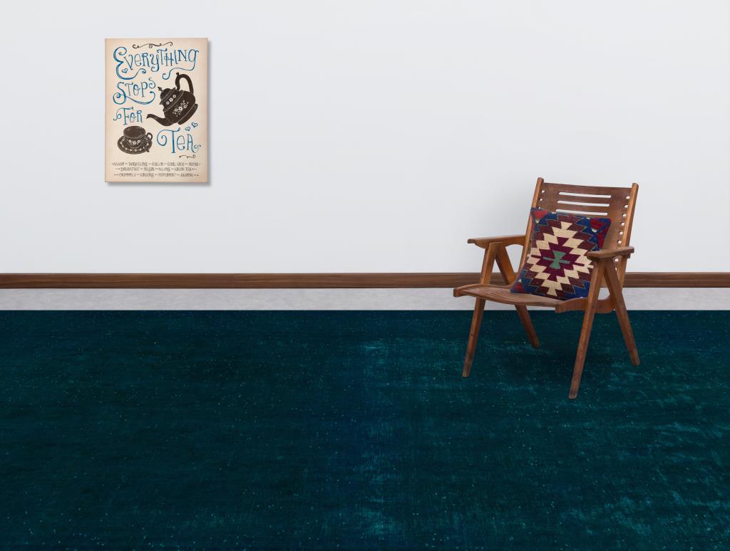 Apex Vintage XLarge Turkuaz 24487 277 x 370 cm