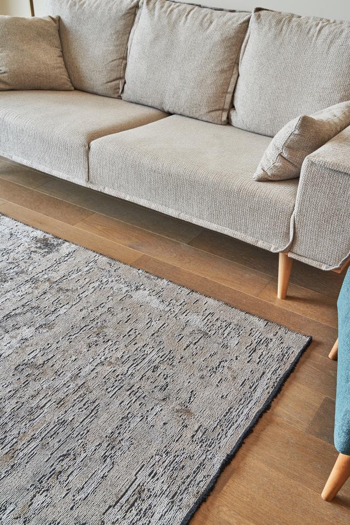 Hare Premium 1331 Bej - Krem - Makine Halısı