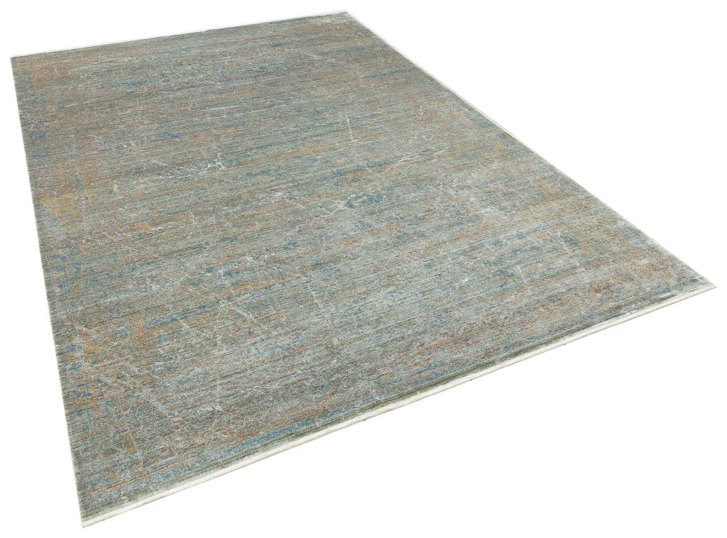 Heriz 8217 Yeşil - Makine Halısı