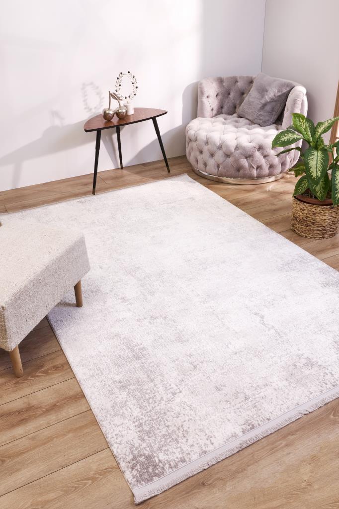 Solid 8351 Bej - Makine Halısı