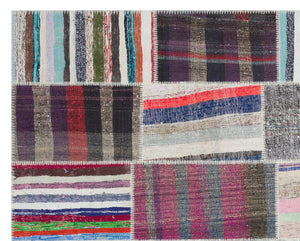 Apex Kilim Patchwork Unique Striped 29511 278 cm X 367 cm