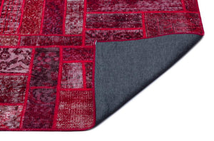 Apex Patchwork Unique Red 26423 160 cm X 230 cm