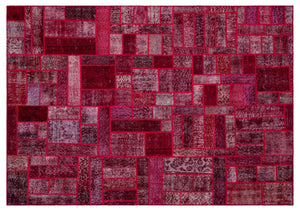 Apex Patchwork Unique Red 26423 160 cm X 230 cm