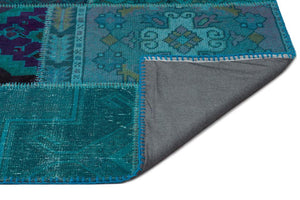 Apex Patchwork Unique Turkuaz 20225 270 cm X 358 cm
