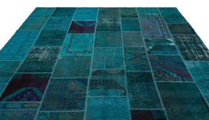 Apex Patchwork Unique Turkuaz 20225 270 cm X 358 cm