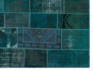Apex Patchwork Unique Turkuaz 20225 270 cm X 358 cm