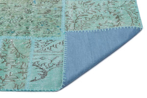 Apex Patchwork Unique Turquoise 25015 160 cm X 230 cm