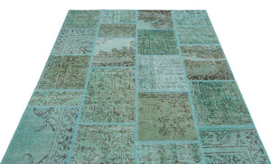 Apex Patchwork Unique Turquoise 25015 160 cm X 230 cm